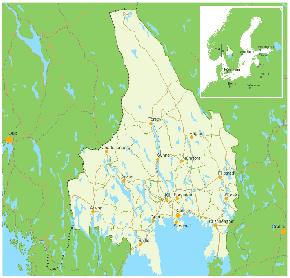 Karta På Värmland – Karta 2020